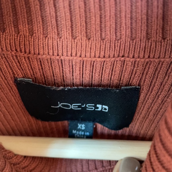 Joe’s Jeans Mock Neck Sleeveless Ribbed Tank - Picture 8 of 9